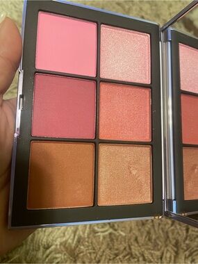 NARS Six-Shade Pink, Coral & Peach Blush Palette